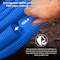 Everflow HDPE Corrugated Pre-Sleeved Insulated PEX-A tubing 3/4''x 300 Ft. Blue ZPSPC56522 - alternate 5